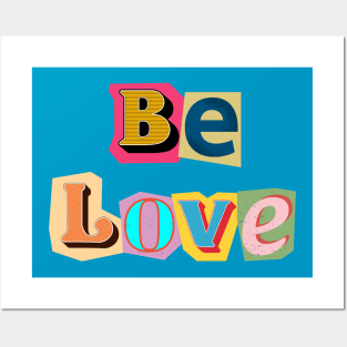 Be Love Golden Rule God Christianity Humanity Good Kindness Message Posters and Art